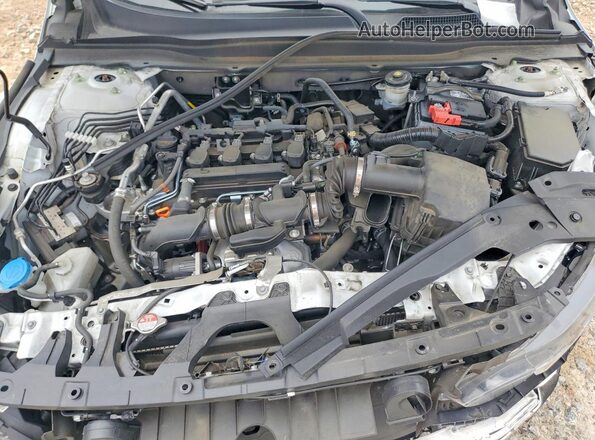 1HGCV1F32MA106229 2021 HONDA ACCORD White Widok wnętrza z tyłu