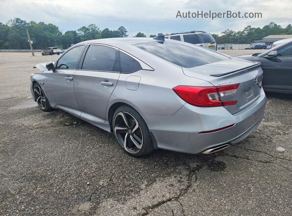 1HGCV1F32NA020002 2022 HONDA ACCORD Silver Trasero izquierdo