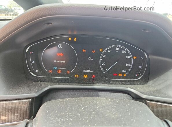 1HGCV1F32NA065599 2022 HONDA ACCORD White Vista del cuadro de instrumentos