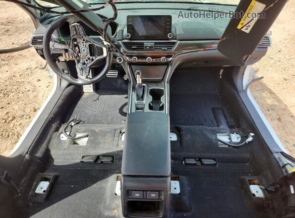 1HGCV1F32NA065599 2022 HONDA ACCORD White Vista del salpicadero