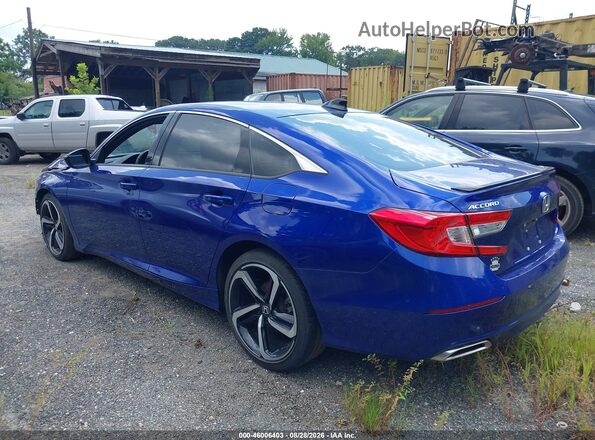 1HGCV1F32NA075145 2022 HONDA ACCORD Blue 