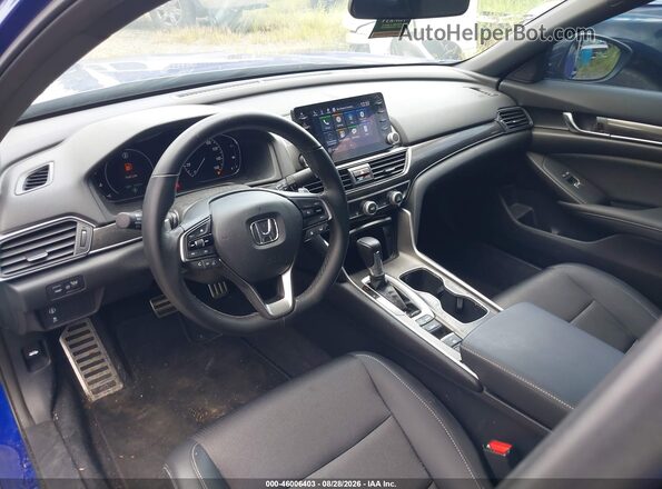 1HGCV1F32NA075145 2022 HONDA ACCORD Blue 