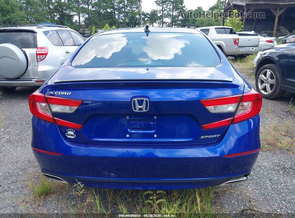 1HGCV1F32NA075145 2022 HONDA ACCORD Blue 