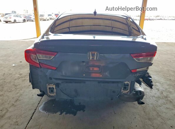 1HGCV1F32NA083889 2022 HONDA ACCORD Синий Вид сзади