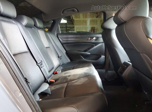 1HGCV1F32NA083889 2022 HONDA ACCORD Синий Вид задних сидений