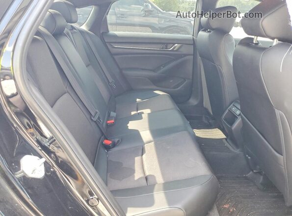 1HGCV1F32NA087764 2022 HONDA ACCORD Black Vista de los asientos traseros