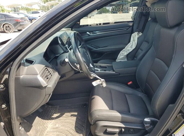 1HGCV1F32NA087764 2022 HONDA ACCORD Black Vista interior delantera