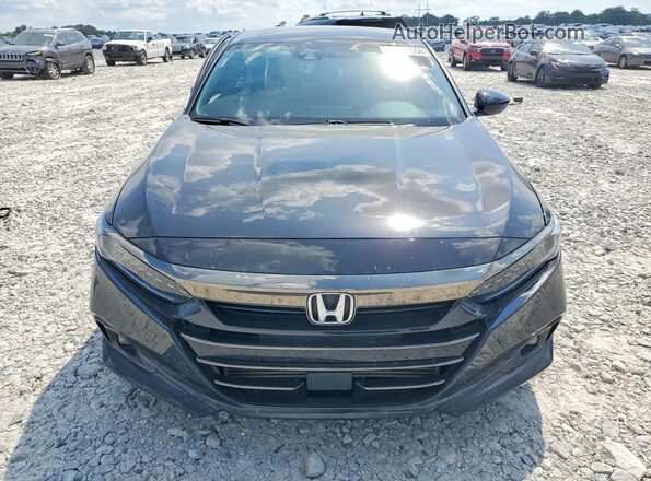 1HGCV1F32NA087764 2022 HONDA ACCORD Black Vista frontal
