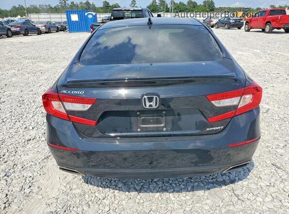 1HGCV1F32NA087764 2022 HONDA ACCORD Black Vista trasera
