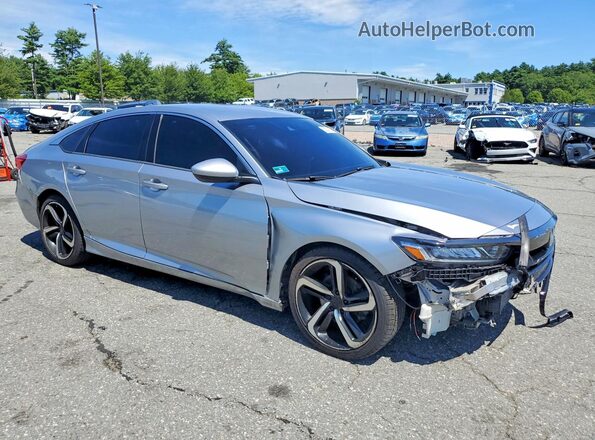 1HGCV1F33JA234622 2018 HONDA ACCORD Silver Առջևի աջ