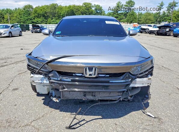 1HGCV1F33JA234622 2018 HONDA ACCORD Silver Դիմացի տեսք