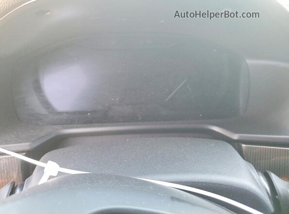 1HGCV1F33KA012373 2019 HONDA ACCORD Gray Вид щитка приладів