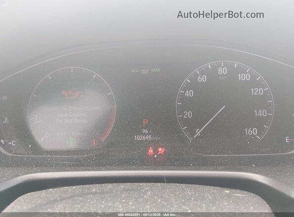 1HGCV1F33KA012762 2019 HONDA ACCORD Черный Вид задних сидений