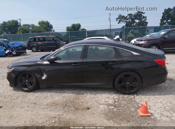 1HGCV1F33KA012762 2019 HONDA ACCORD Черный Панорамный вид салона 360°