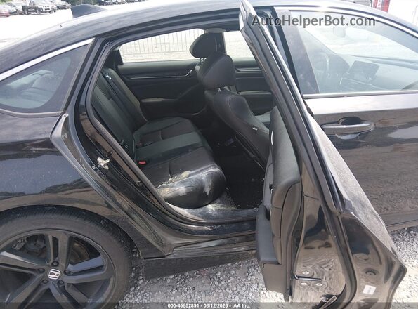 1HGCV1F33KA012762 2019 HONDA ACCORD Черный Вид наклейки с VIN-кодом