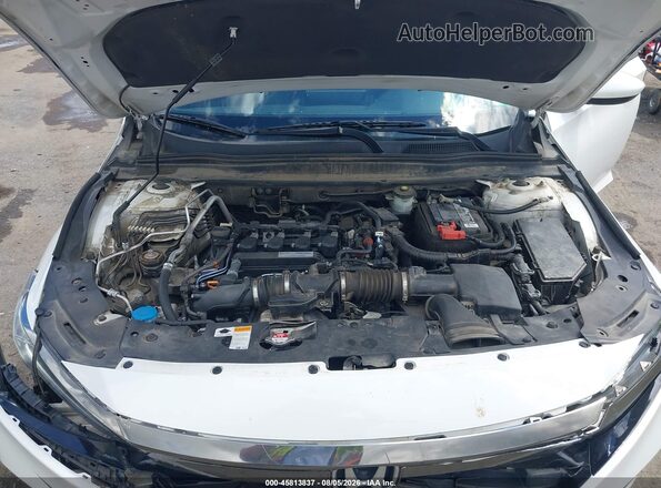 1HGCV1F33KA066966 2019 HONDA ACCORD White უკანა ხედი