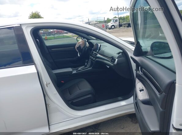 1HGCV1F33KA066966 2019 HONDA ACCORD White წინა სალონის ხედი