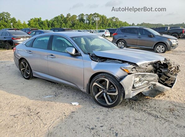 1HGCV1F33KA089907 2019 HONDA ACCORD Silver წინა მარჯვენა