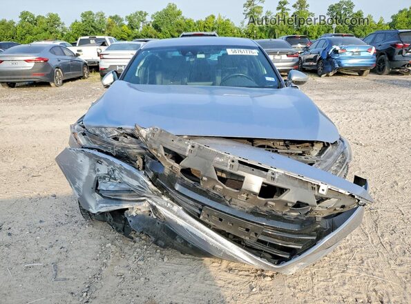 1HGCV1F33KA089907 2019 HONDA ACCORD Silver წინა ხედი