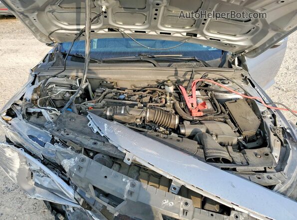 1HGCV1F33KA089907 2019 HONDA ACCORD Silver უკანა სალონის ხედი