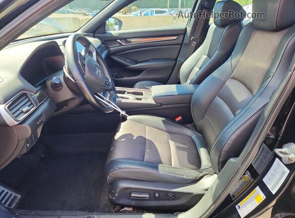 1HGCV1F33KA090703 2019 HONDA ACCORD Black 