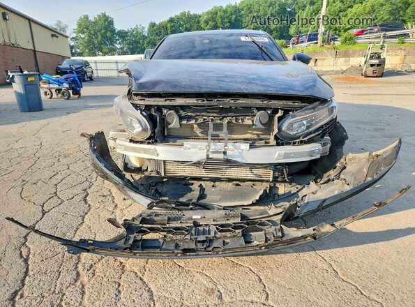 1HGCV1F33KA171894 2019 HONDA ACCORD Black Вид спереду