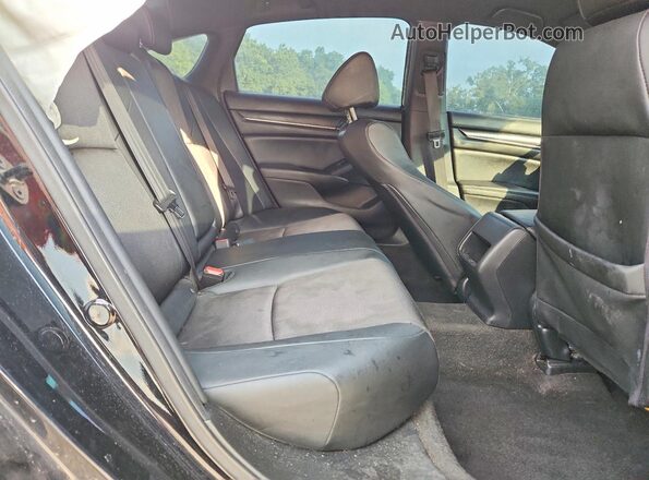 1HGCV1F33KA171894 2019 HONDA ACCORD Black Вид задніх сидінь