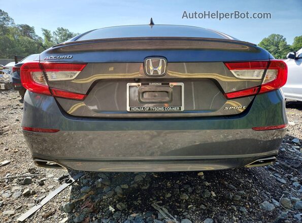 1HGCV1F33LA013265 2020 HONDA ACCORD Серый Вид сзади