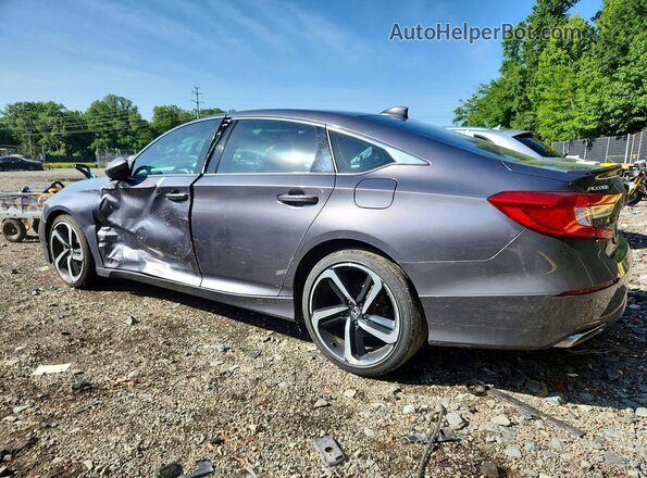 1HGCV1F33LA013265 2020 HONDA ACCORD Серый Задняя левая четверть