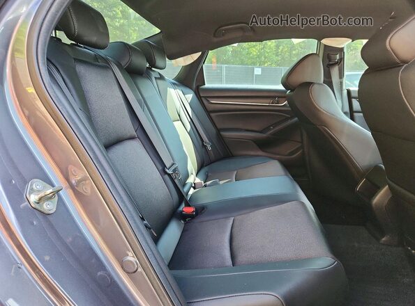 1HGCV1F33LA013265 2020 HONDA ACCORD Серый Вид задних сидений