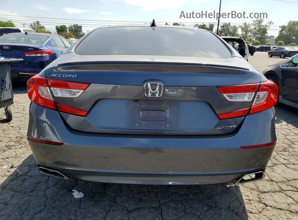 1HGCV1F33LA036898 2020 HONDA ACCORD Gray Widok z tyłu