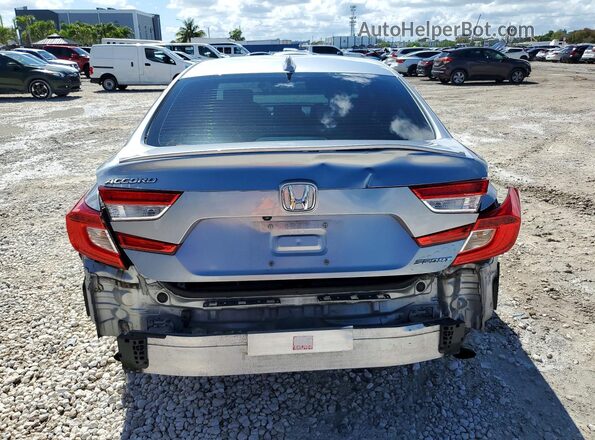 1HGCV1F33LA049425 2020 HONDA ACCORD Silver Widok z tyłu