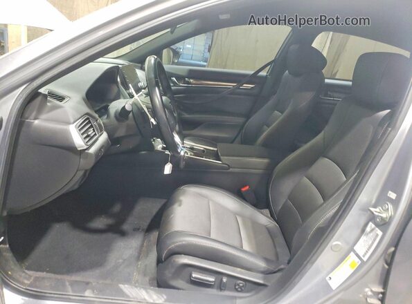 1HGCV1F33LA148570 2020 HONDA ACCORD Silver Вид салону спереду