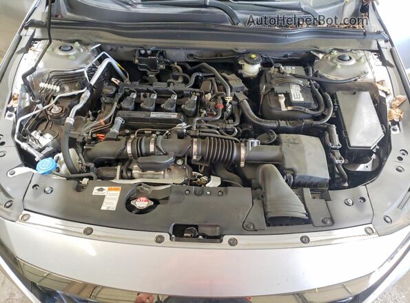 1HGCV1F33LA148570 2020 HONDA ACCORD Silver Вид задньої частини салону