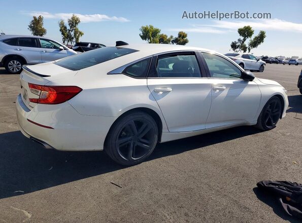 1HGCV1F33MA018676 2021 HONDA ACCORD White Trasero derecho