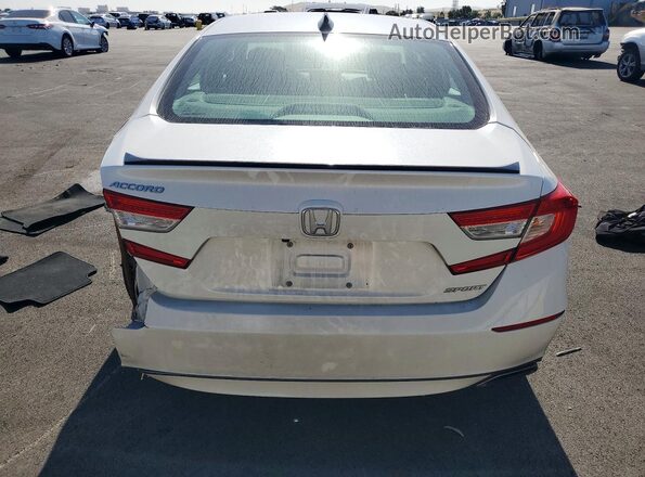 1HGCV1F33MA018676 2021 HONDA ACCORD White Vista trasera
