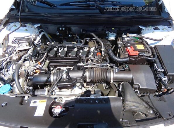 1HGCV1F33MA072995 2021 HONDA ACCORD White წინა პანელის ხედი