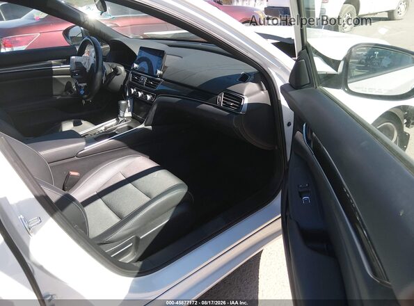 1HGCV1F33NA008148 2022 HONDA ACCORD White Widok wnętrza z przodu