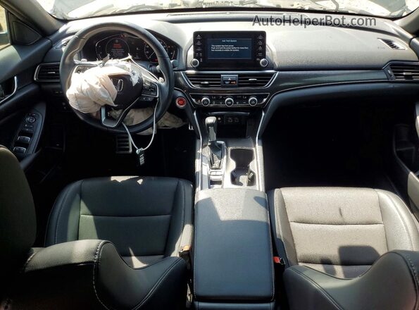 1HGCV1F33NA008618 2022 HONDA ACCORD Black Vista del salpicadero