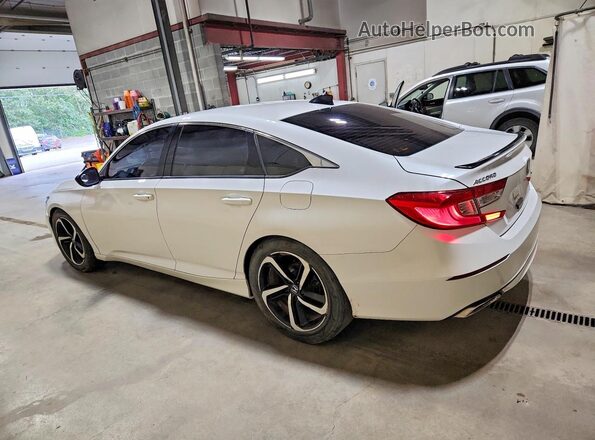 1HGCV1F33NA023491 2022 HONDA ACCORD White Հետևի ձախ