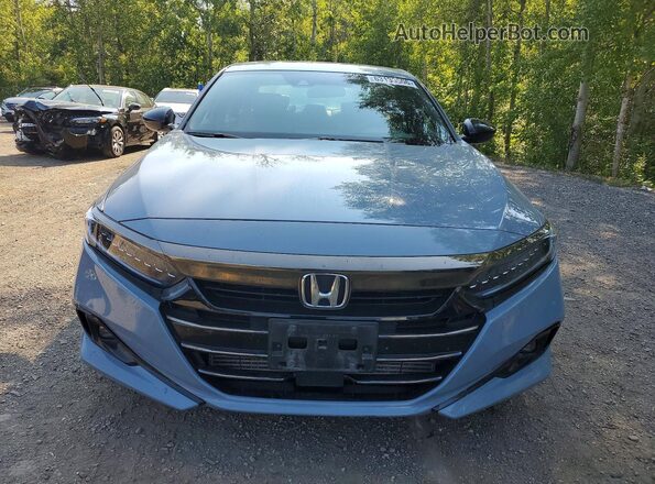 1HGCV1F33NA800543 2022 HONDA ACCORD Gray Vista frontal