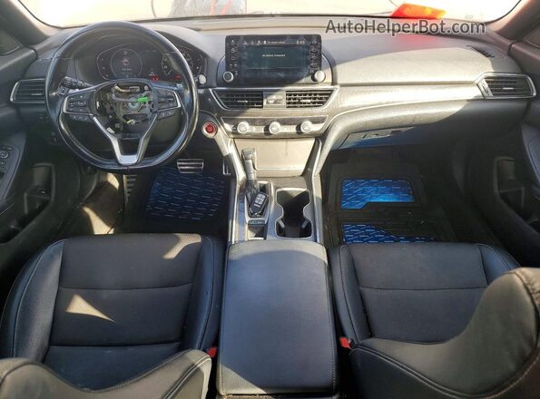 1HGCV1F34JA121701 2018 HONDA ACCORD White წინა პანელის ხედი