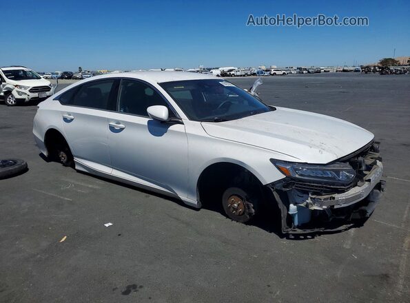 1HGCV1F34JA121701 2018 HONDA ACCORD White წინა მარჯვენა