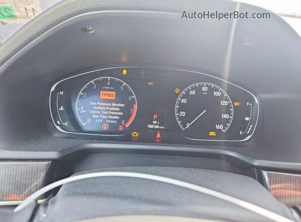 1HGCV1F34KA066071 2019 HONDA ACCORD Blue Vista del cuadro de instrumentos