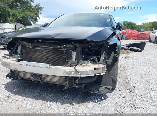 1HGCV1F34KA104950 2019 HONDA ACCORD Черный Вид спереди