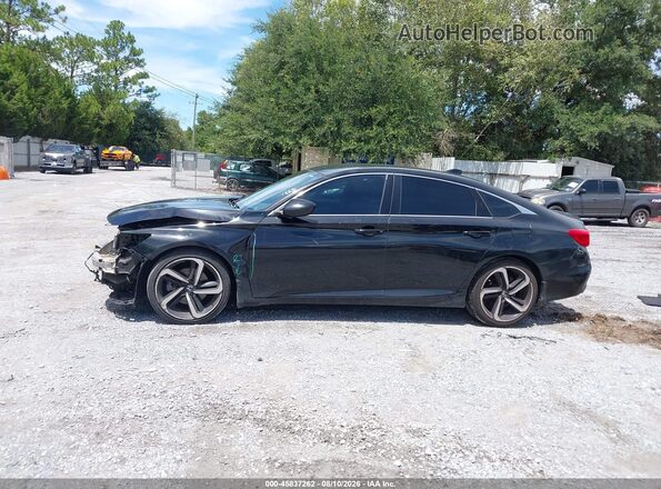1HGCV1F34KA104950 2019 HONDA ACCORD Черный 