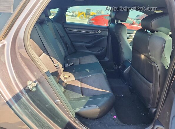 1HGCV1F34LA013260 2020 HONDA ACCORD Charcoal Vista de los asientos traseros