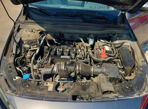 1HGCV1F34LA013260 2020 HONDA ACCORD Charcoal Vista interior trasera