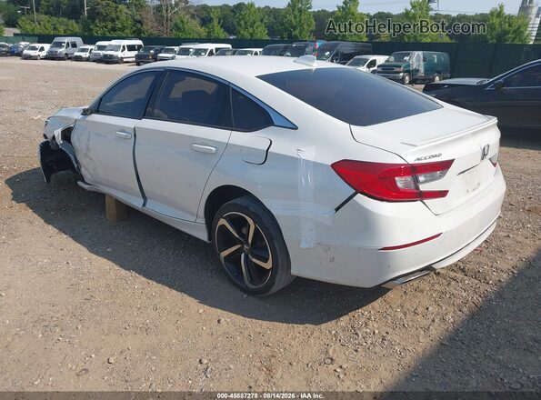 1HGCV1F34LA151395 2020 HONDA ACCORD White Задня ліва чверть
