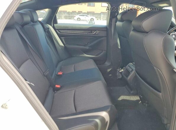 1HGCV1F34MA018699 2021 HONDA ACCORD Белый Вид задних сидений